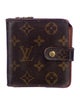 Louis Vuitton LV Monogram Compact Zippé Wallet