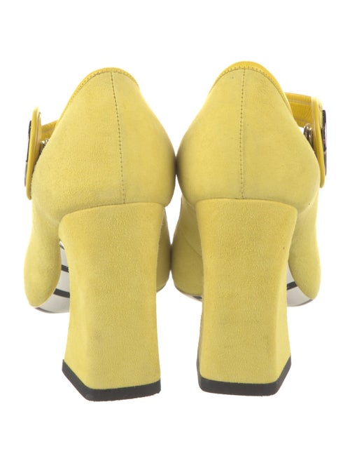 Louis Vuitton Suede Pumps