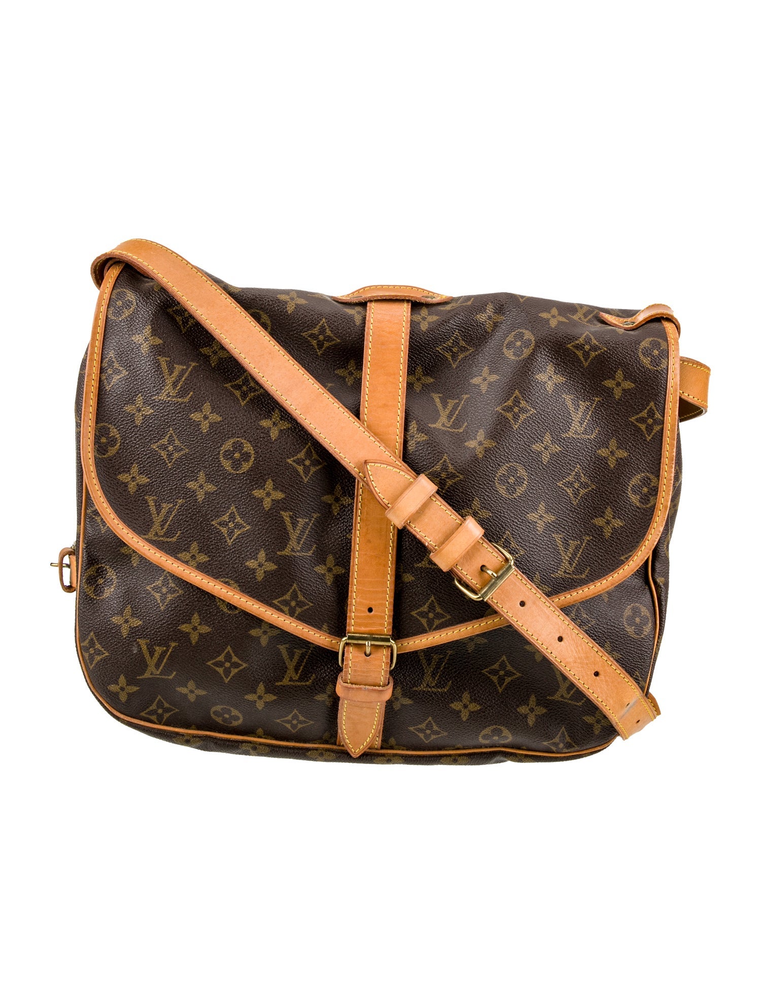 Louis Vuitton LV Monogram Saumur 25 Vintage
