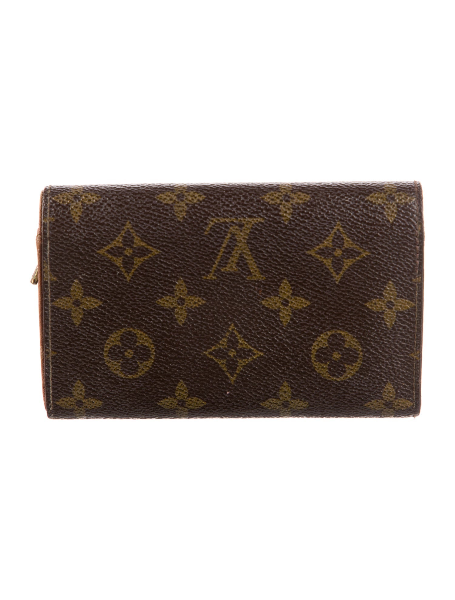 Louis Vuitton Monogram Pattern Coated Canvas Porte-Monnaie Tresor Wallet