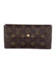 Louis Vuitton LV Monogram Coated Canvas International Wallet