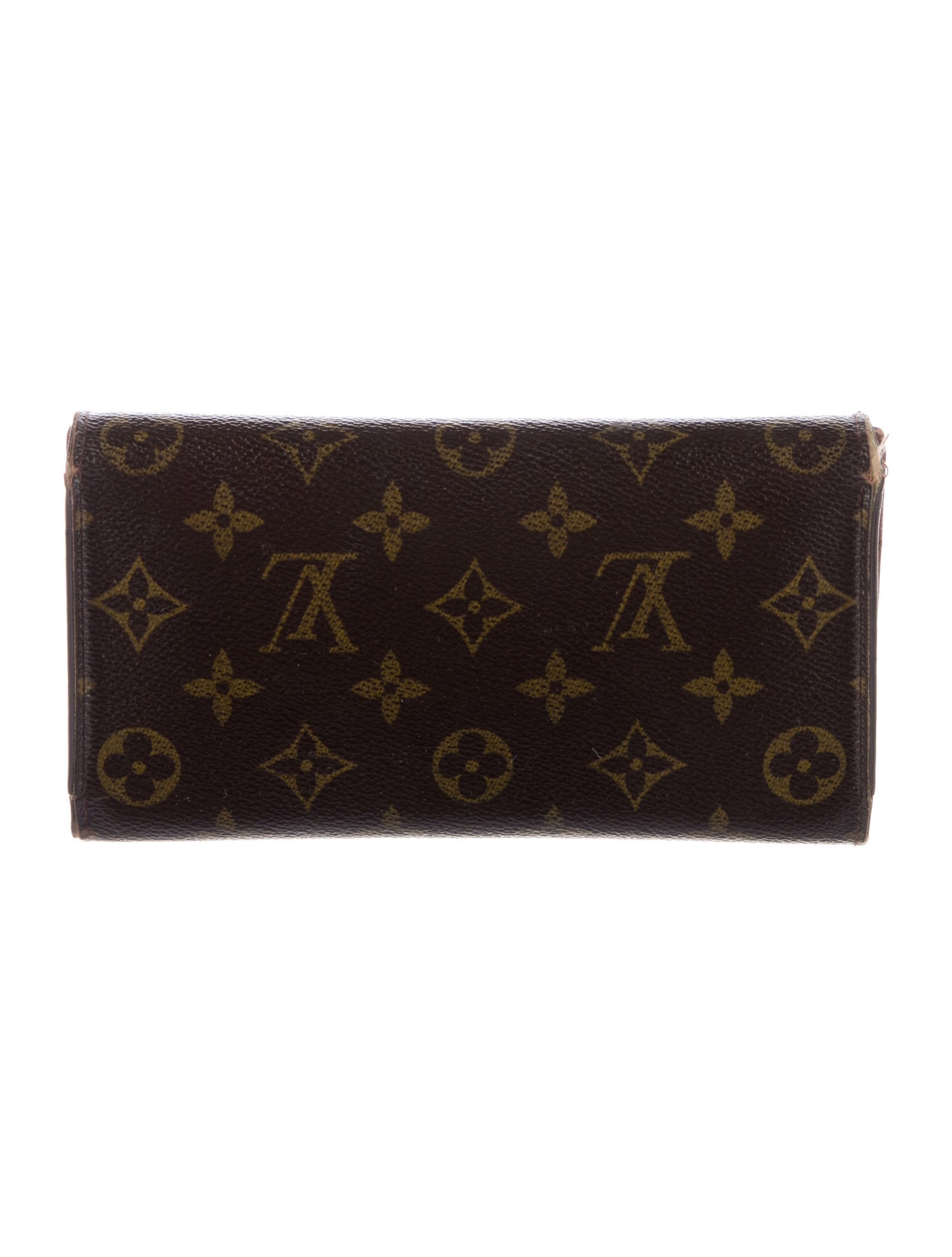 Louis Vuitton LV Monogram Coated Canvas International Wallet