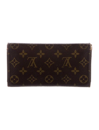 Louis Vuitton LV Monogram Coated Canvas International Wallet