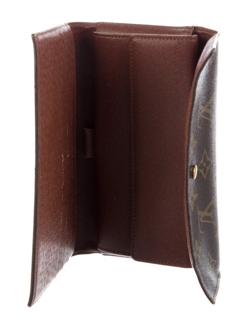 Louis Vuitton LV Monogram Coated Canvas International Wallet
