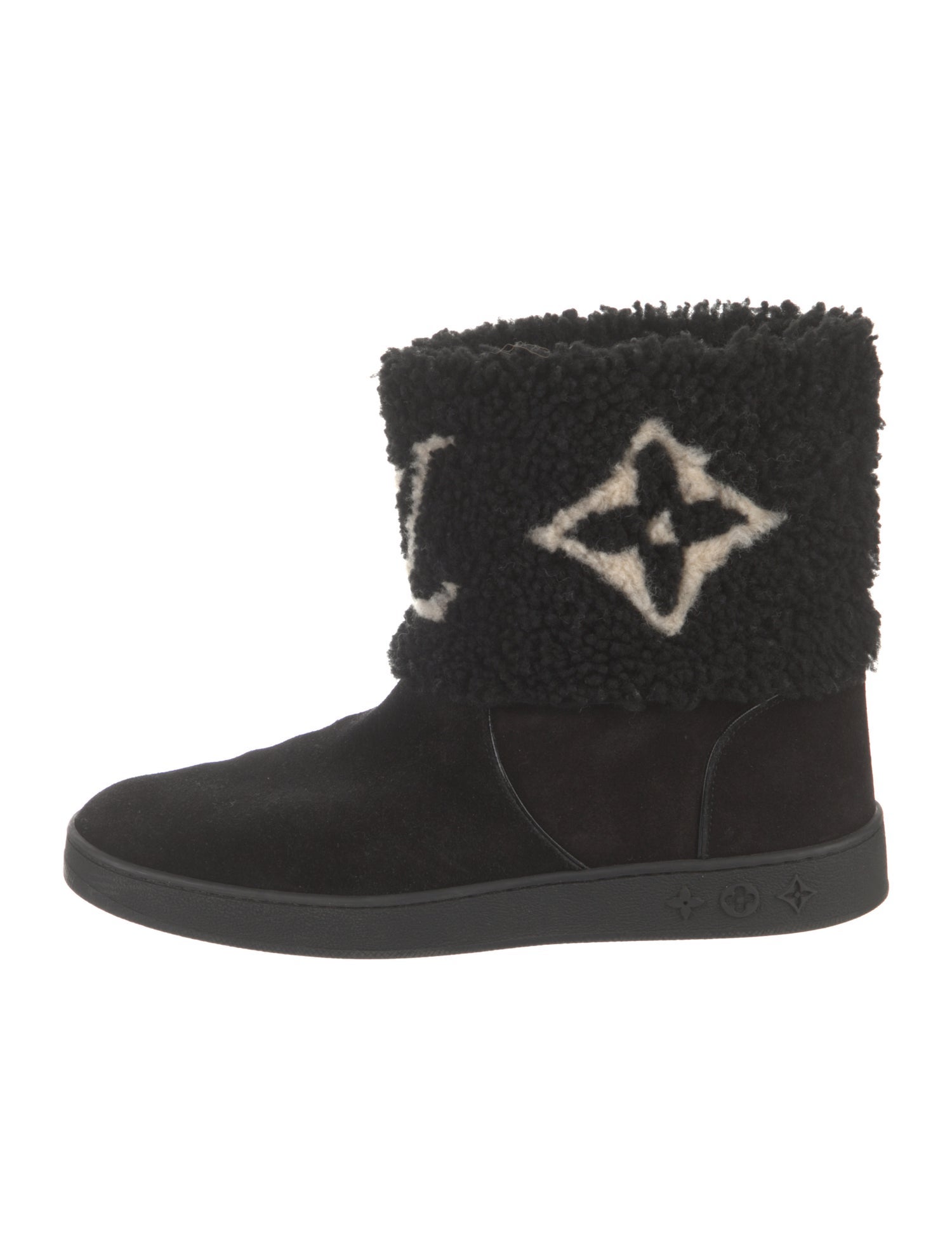 Louis Vuitton LV Monogram Suede Boots