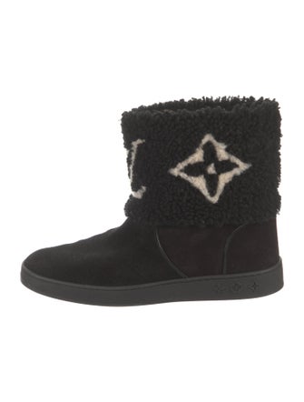 Louis Vuitton LV Monogram Suede Boots