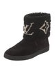 Louis Vuitton LV Monogram Suede Boots