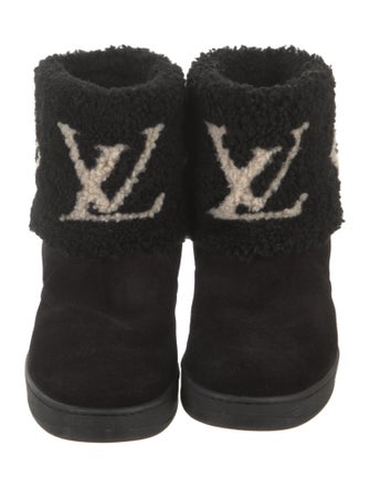 Louis Vuitton LV Monogram Suede Boots