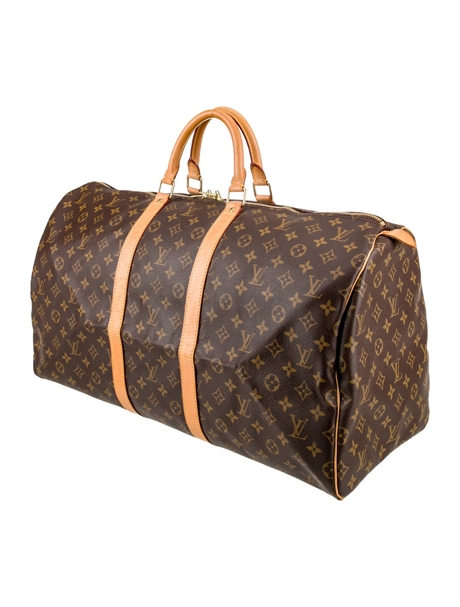 Louis Vuitton LV Monogram Keepall 55 Vintage