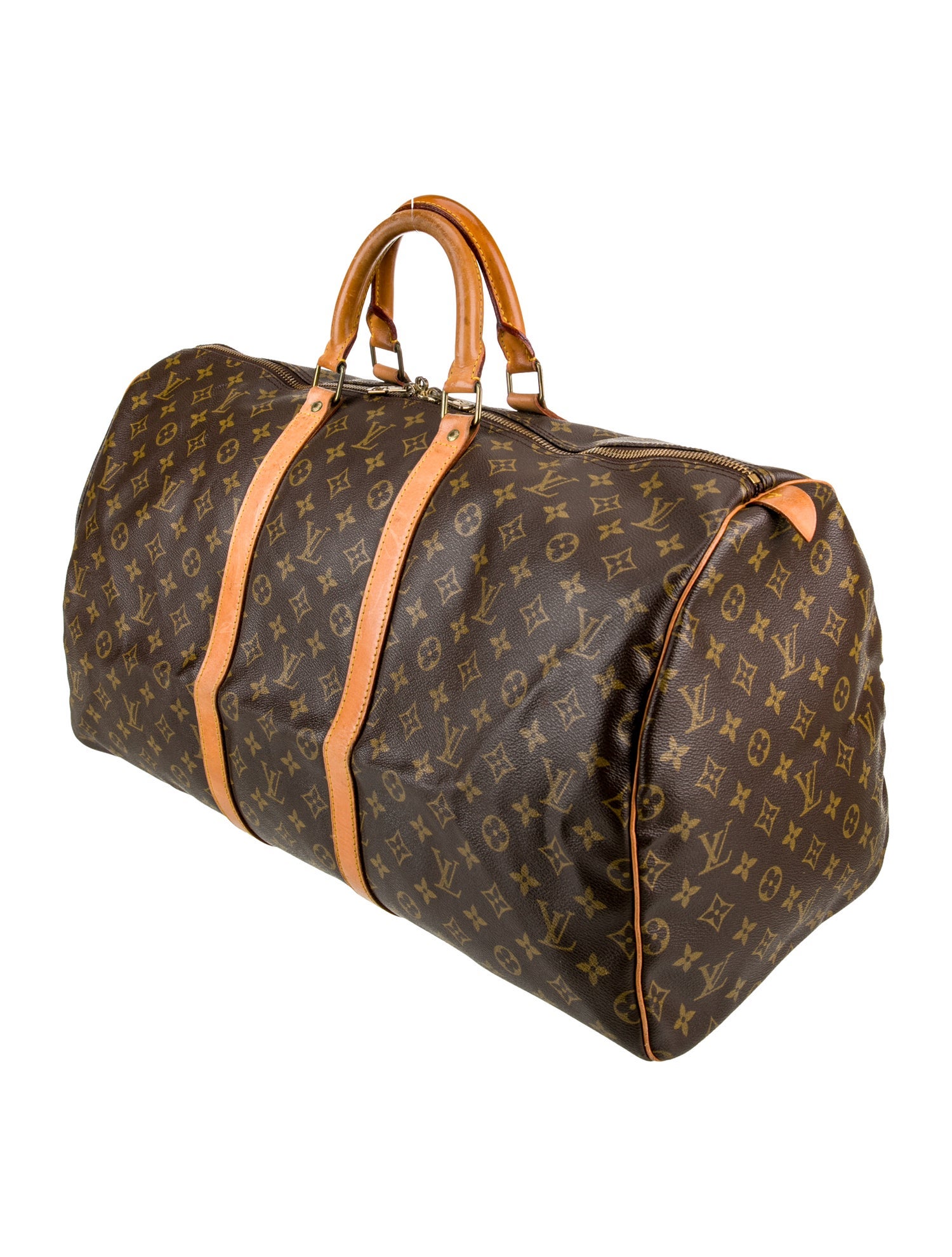 Louis Vuitton LV Monogram Keepall 55 Vintage