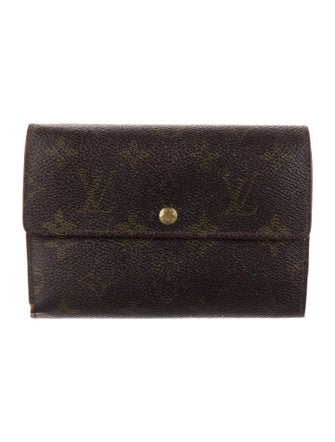 Louis Vuitton LV Monogram Coated Canvas Compact Wallet