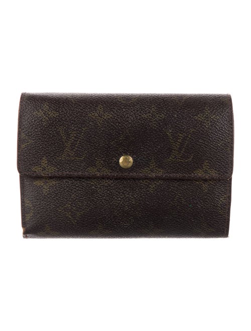 Louis Vuitton LV Monogram Coated Canvas Compact Wallet