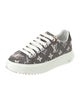 Louis Vuitton Monogram Pattern Denim Sneakers