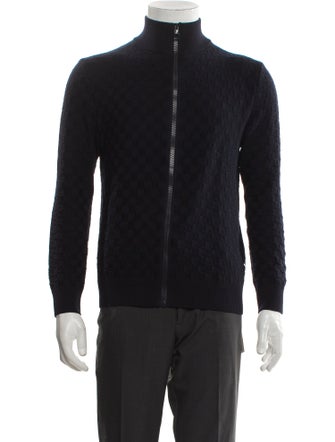 Louis Vuitton 2020 Damier Cobalt Cardigan