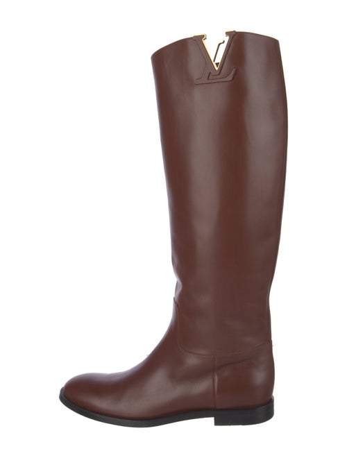 Louis Vuitton LV Monogram Leather Riding Boots