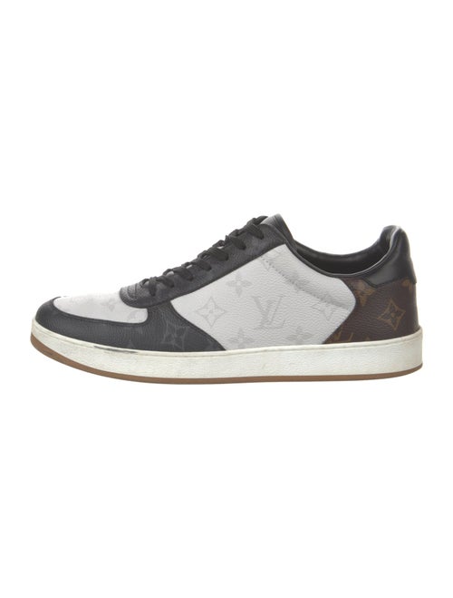 Louis Vuitton Monogram Eclipse Leather Sneakers