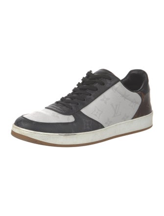 Louis Vuitton Monogram Eclipse Leather Sneakers