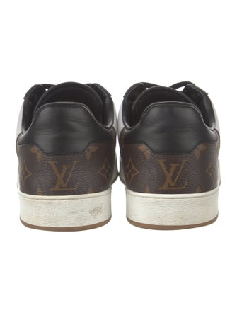 Louis Vuitton Monogram Eclipse Leather Sneakers