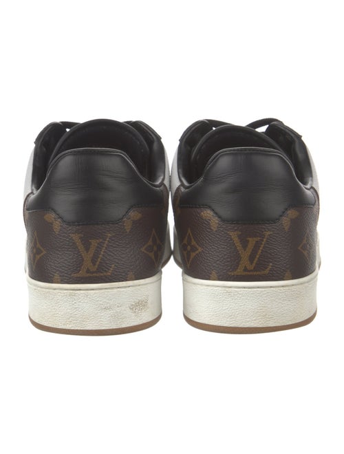 Louis Vuitton Monogram Eclipse Leather Sneakers