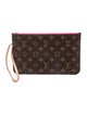Louis Vuitton LV Monogram Neverfull Pouch