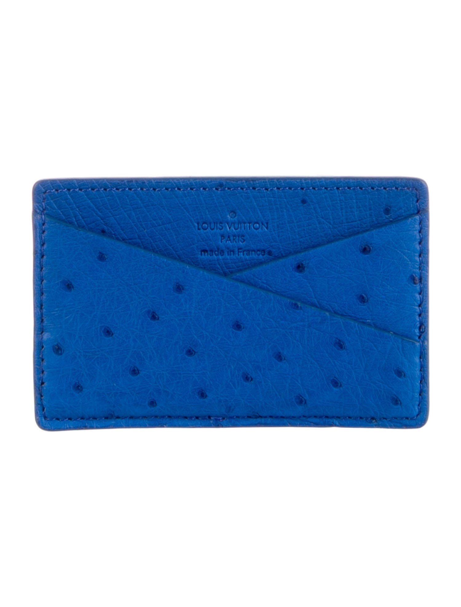 Louis Vuitton Ostrich Card Holder
