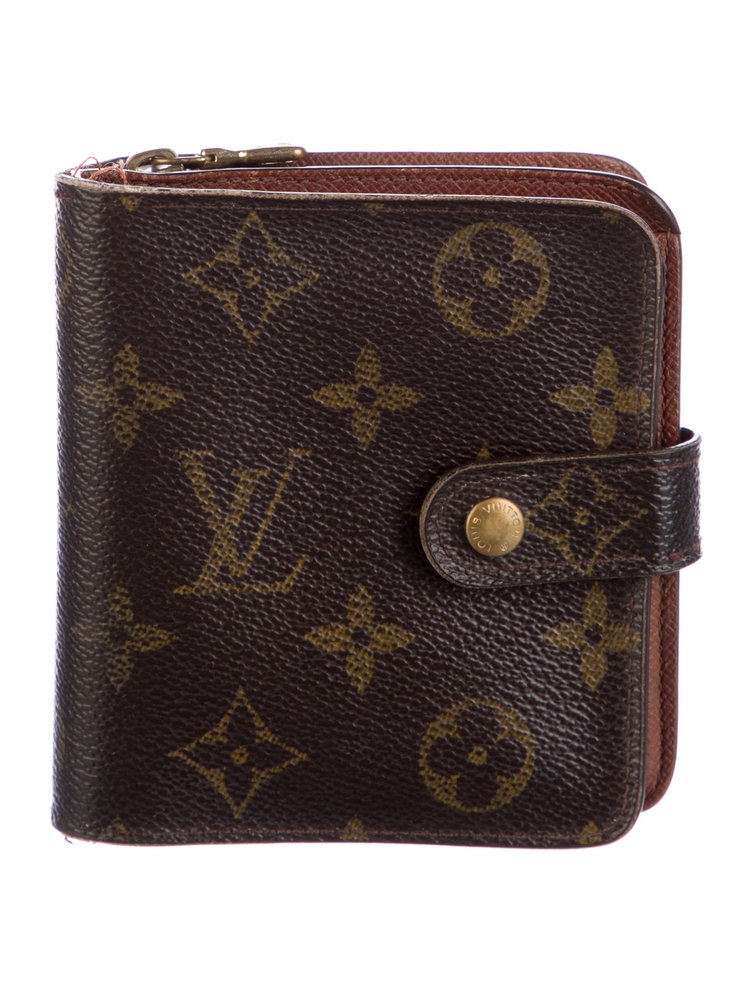Louis Vuitton Vintage 2001 Compact Zippé Wallet