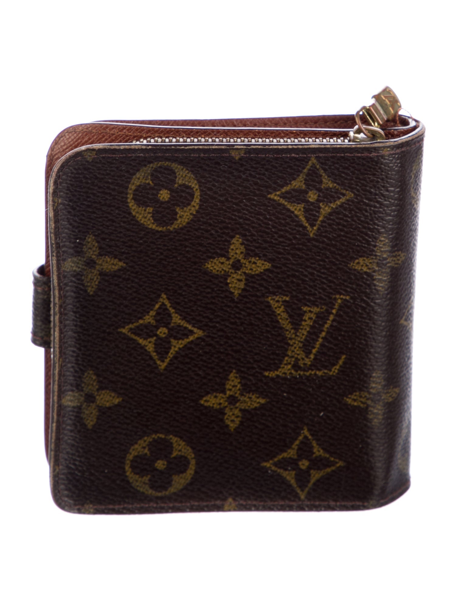 Louis Vuitton Vintage 2001 Compact Zippé Wallet