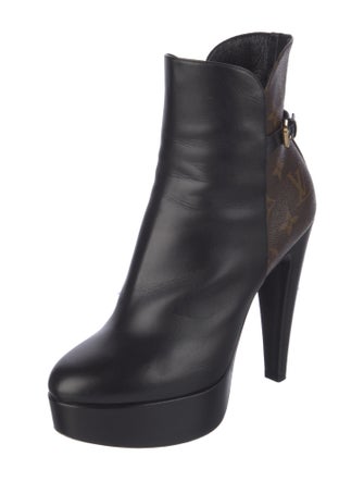 Louis Vuitton LV Monogram Leather Boots