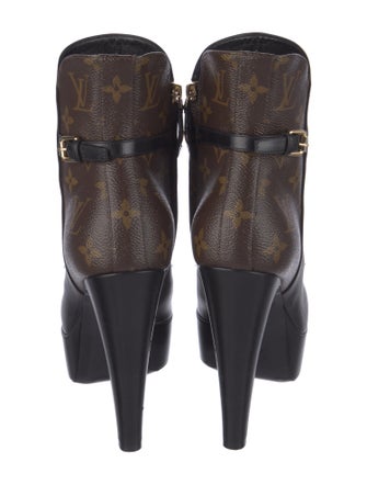Louis Vuitton LV Monogram Leather Boots