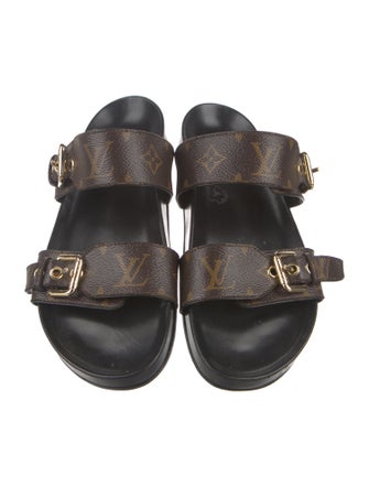 Louis Vuitton LV Monogram Slingback Sandals