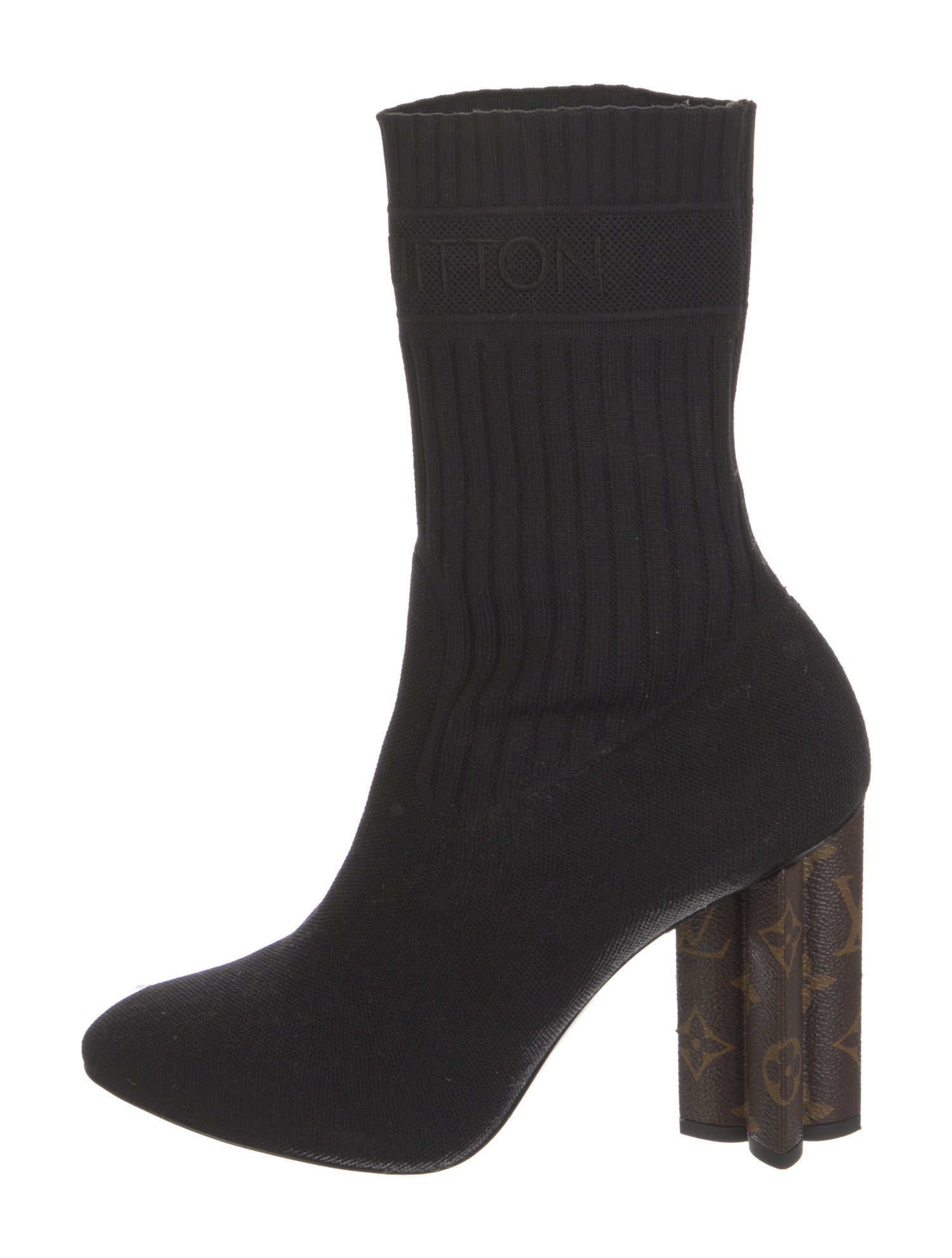 Louis Vuitton LV Monogram Sock Boots