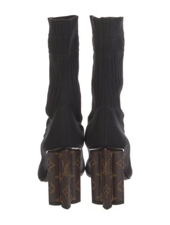 Louis Vuitton LV Monogram Sock Boots
