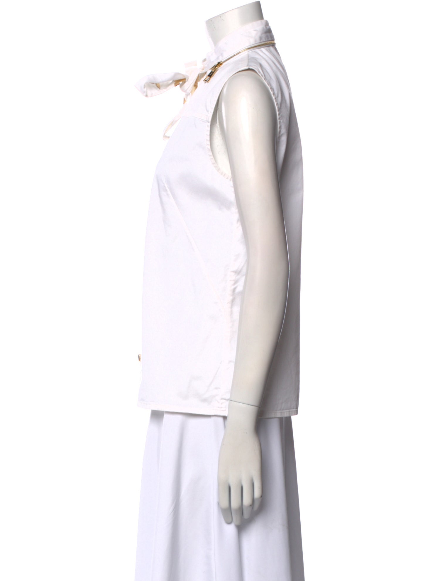 Louis Vuitton 2020 Sleeveless Button-Up Top