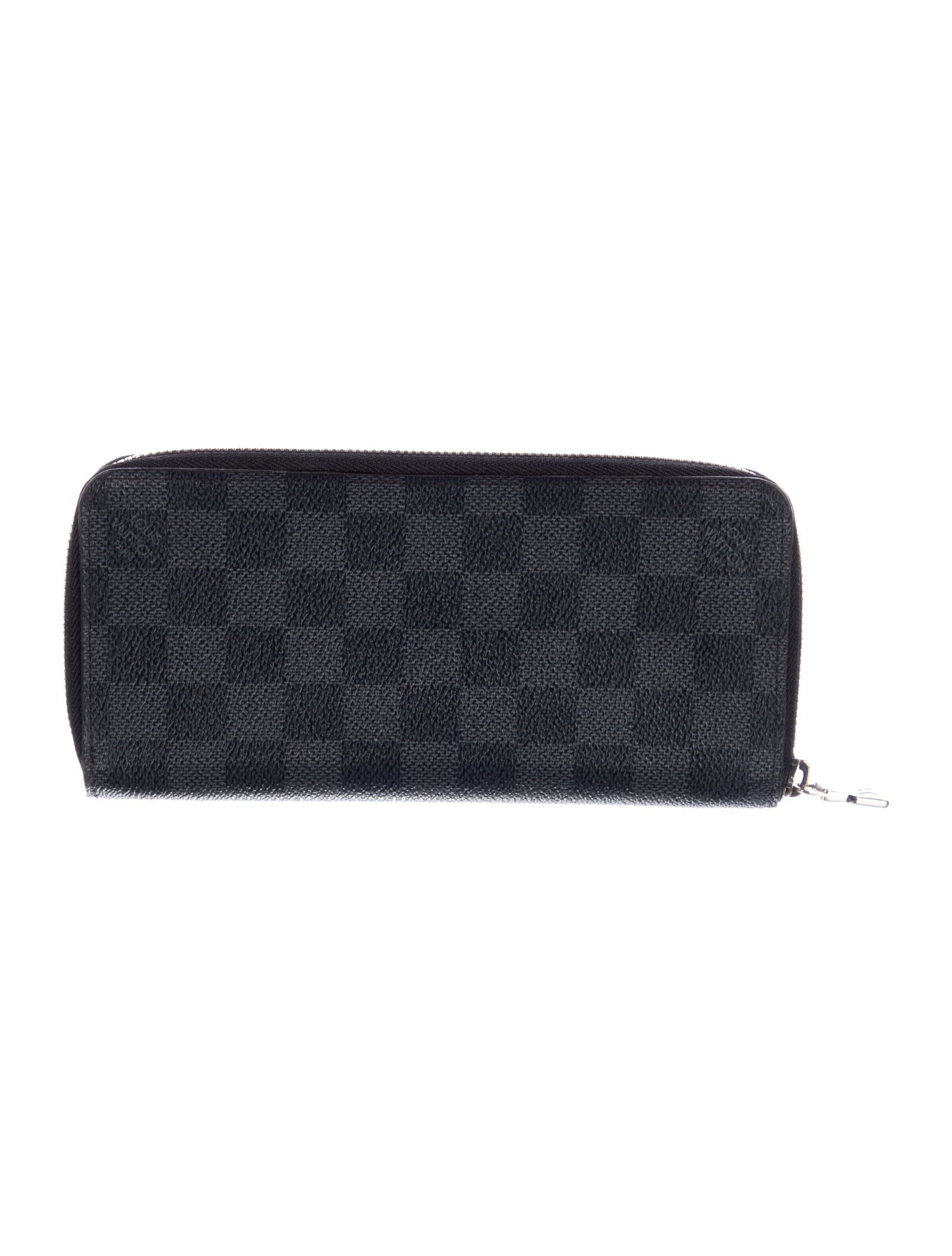 Louis Vuitton Damier Graphite Pattern Coated Canvas Zippy Wallet