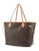 Louis Vuitton LV Monogram Neverfull w/Pouch MM