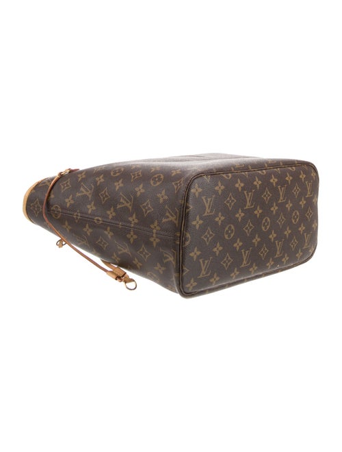 Louis Vuitton LV Monogram Neverfull w/Pouch MM