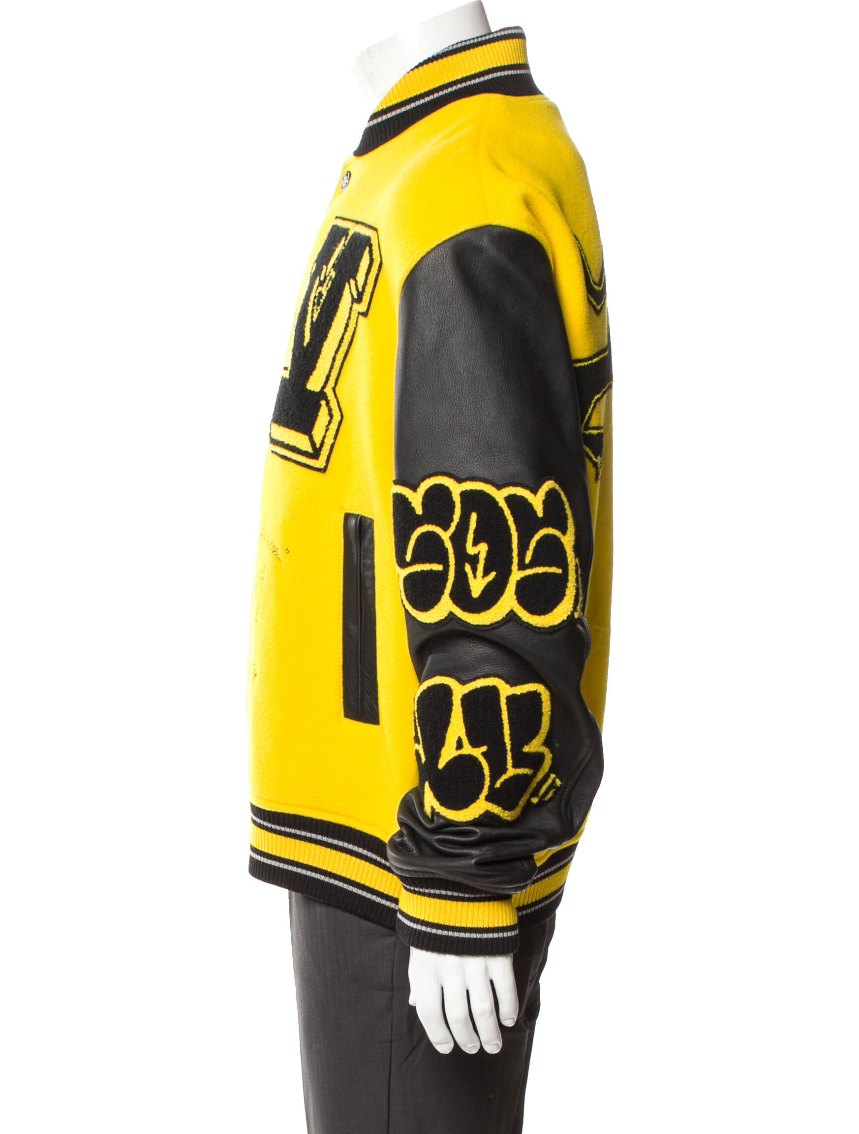 Louis Vuitton 2022 Signature Logo Varsity Jacket