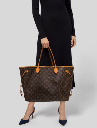 Louis Vuitton Coated Canvas Neverfull MM