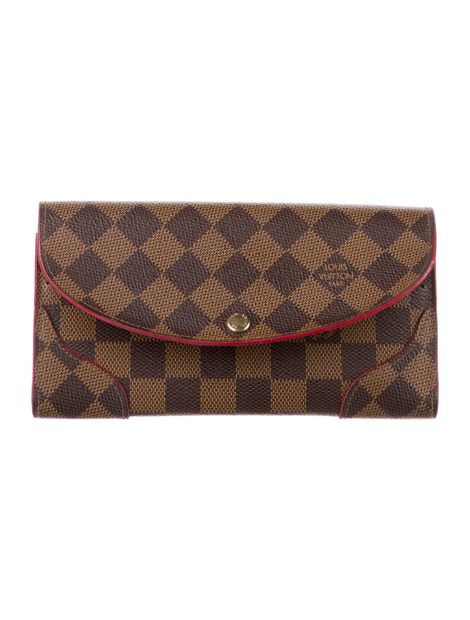 Louis Vuitton 2018 Damier Ebene Pattern Caïssa Wallet