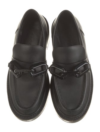 Louis Vuitton LV Monogram Leather Loafers