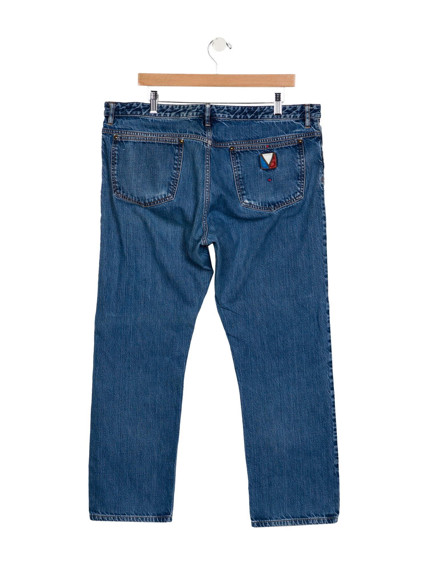 Louis Vuitton 2015 Straight-Leg Jeans