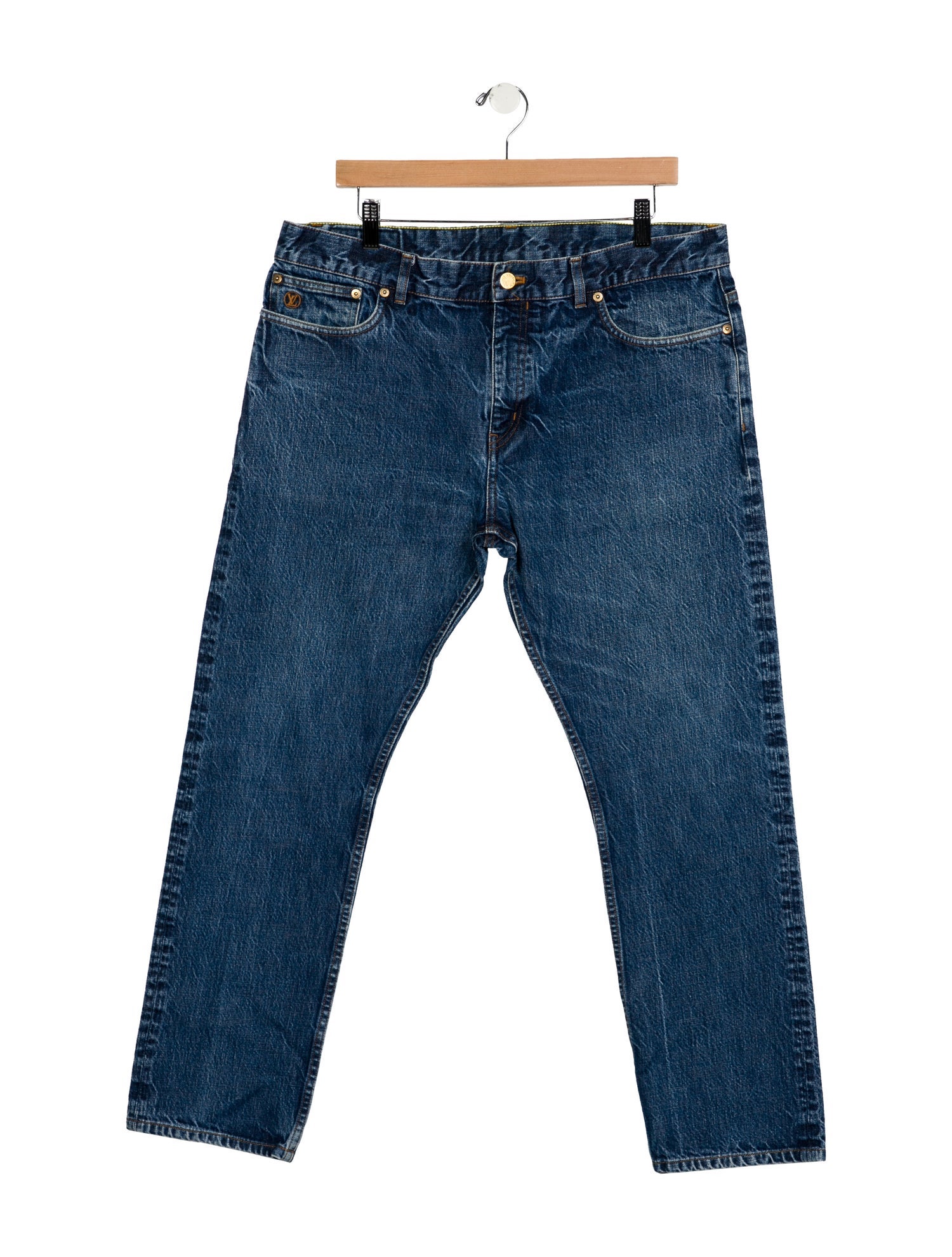 Louis Vuitton 2017 Straight-Leg Jeans