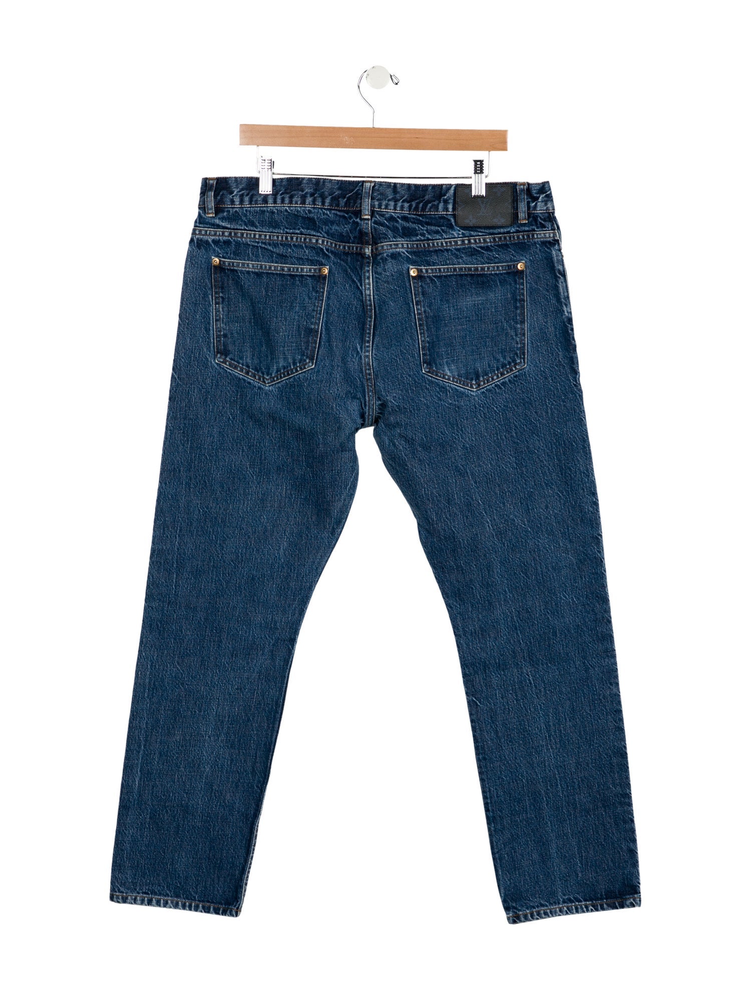 Louis Vuitton 2017 Straight-Leg Jeans