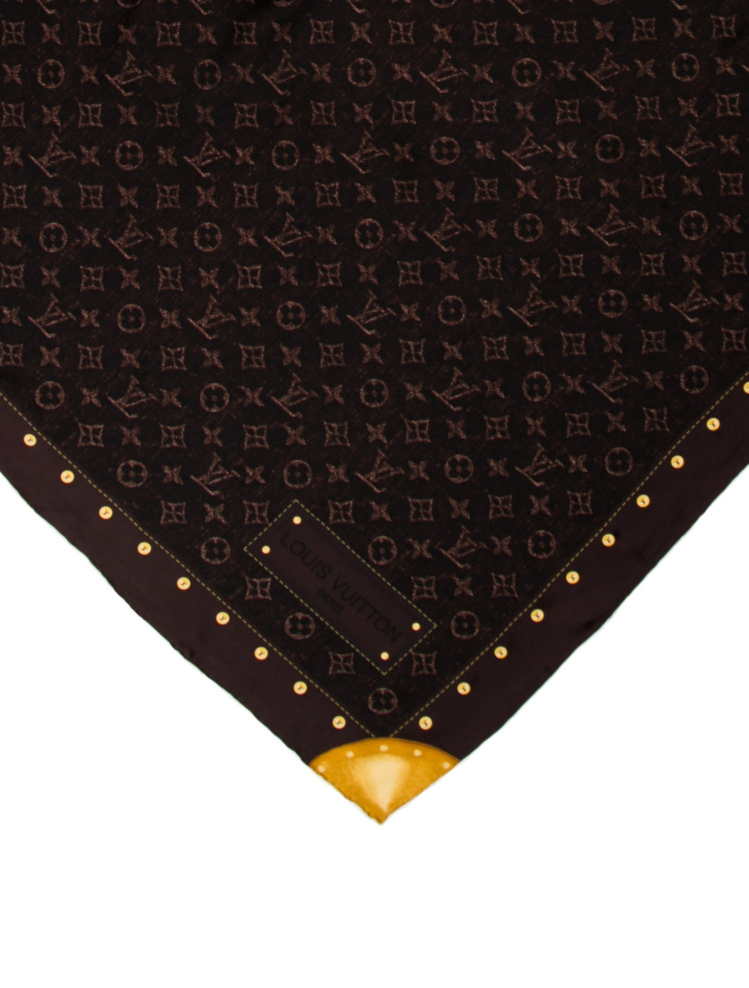 Louis Vuitton Silk LV Monogram Scarf