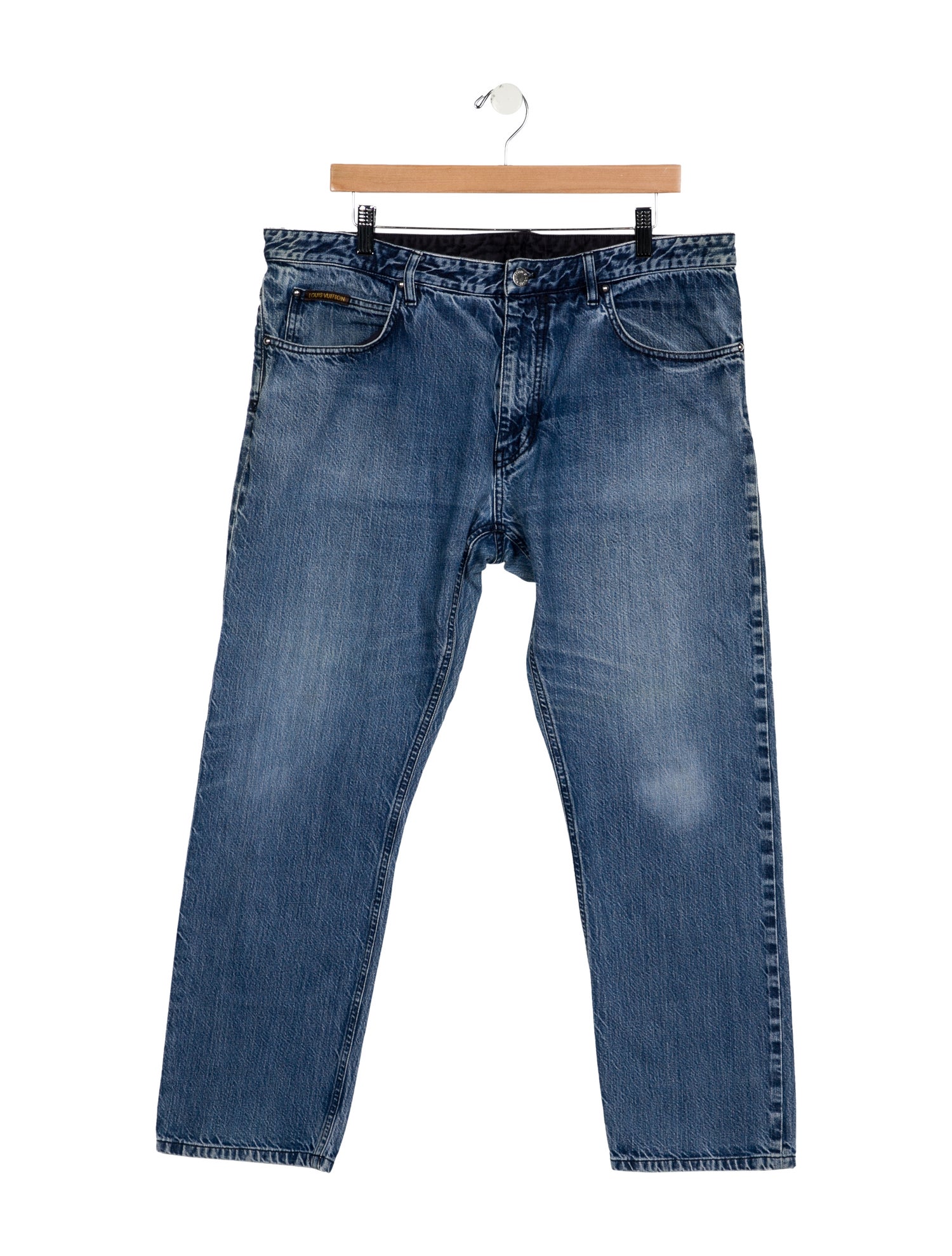 Louis Vuitton 2015 Straight-Leg Jeans