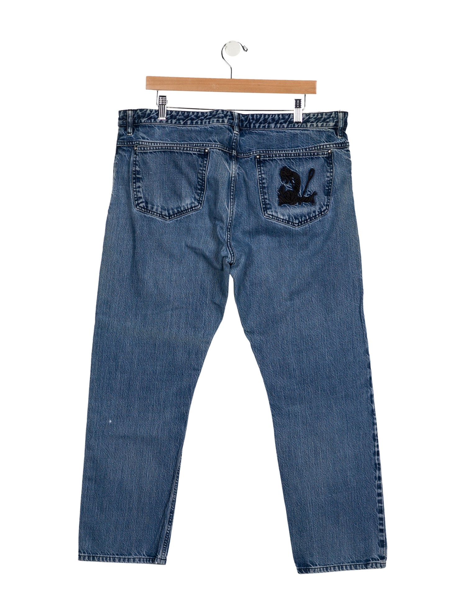 Louis Vuitton 2015 Straight-Leg Jeans