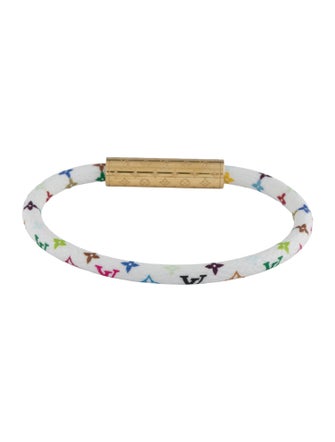 Louis Vuitton X TM Canvas Confidential Cuff Bracelet