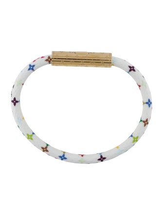 Louis Vuitton X TM Canvas Confidential Cuff Bracelet
