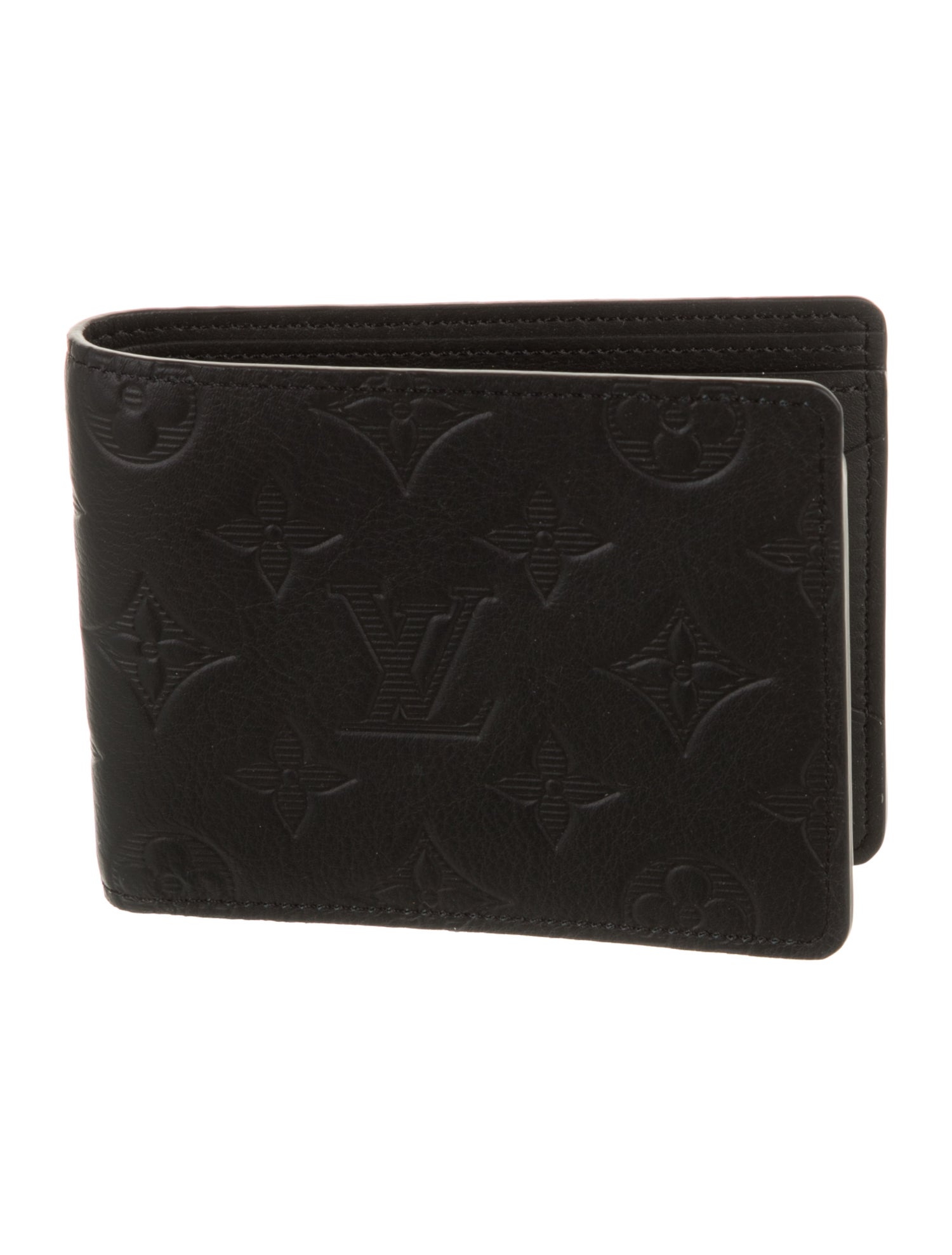 Louis Vuitton LV Monogram Embossed Leather Bifold Wallet