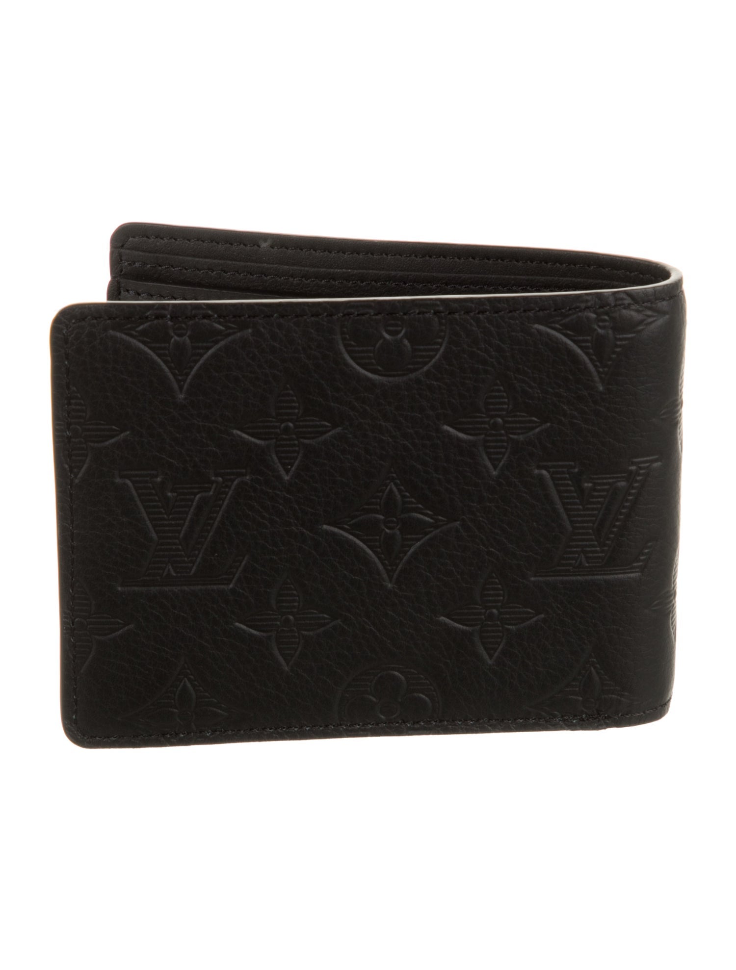 Louis Vuitton LV Monogram Embossed Leather Bifold Wallet